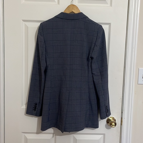Aritzia Wilfred Margeaux Blazer Plaid - Picture 5 of 9